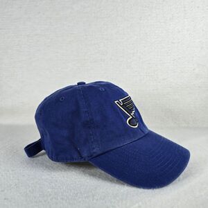 St Louis Blues Hockey OTS Brand Franchise Blue Adjustable Hat Cap Tags